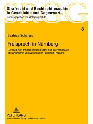 cover image of Freispruch in Nürnberg